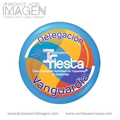 Botón Pin Publicitario Cusco